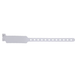 Wide Wristband White Wide Wristband White